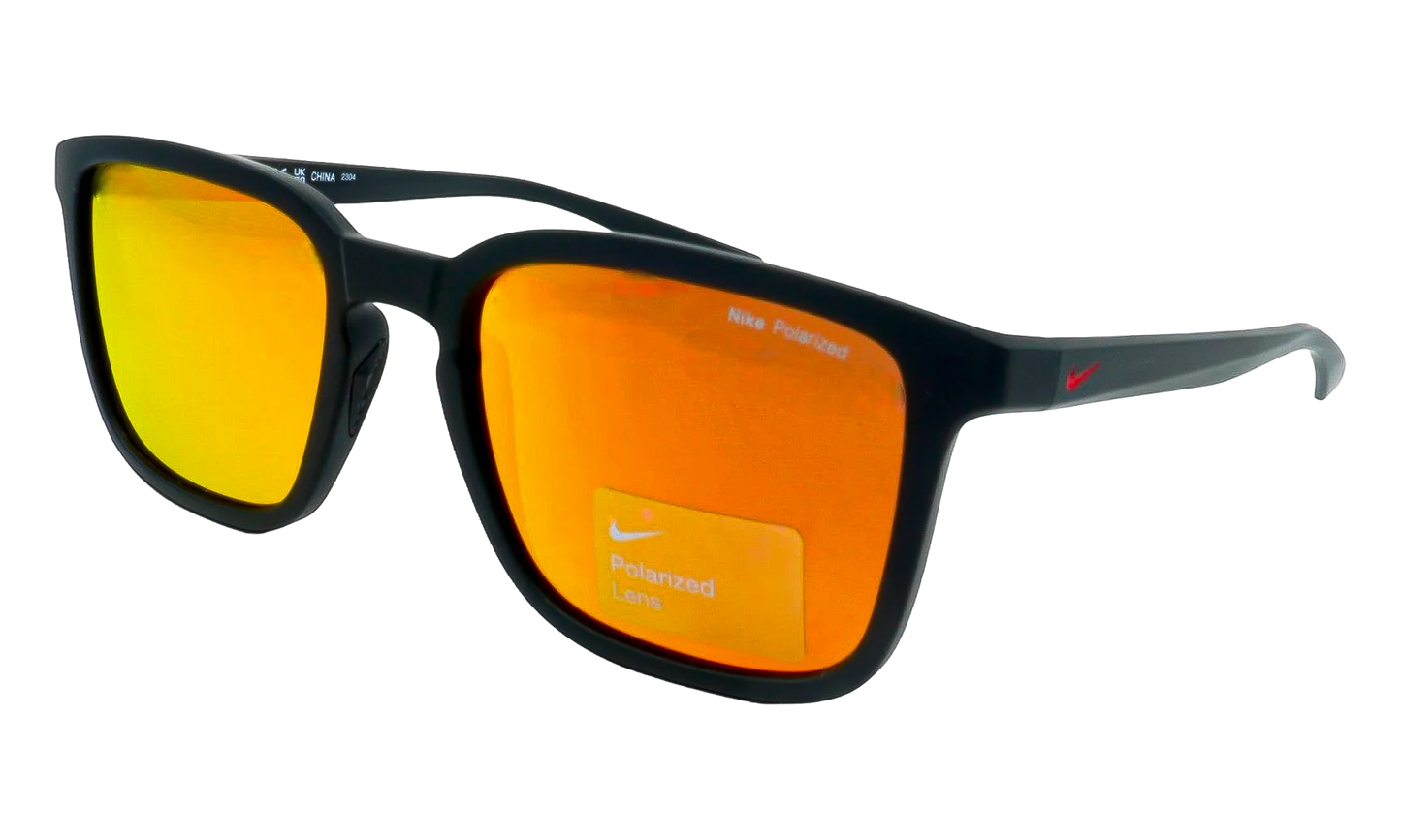 Circuit Polarized Sunglasses "Matte Black / University Red / Brown / Red Mirror" FJ2234 012