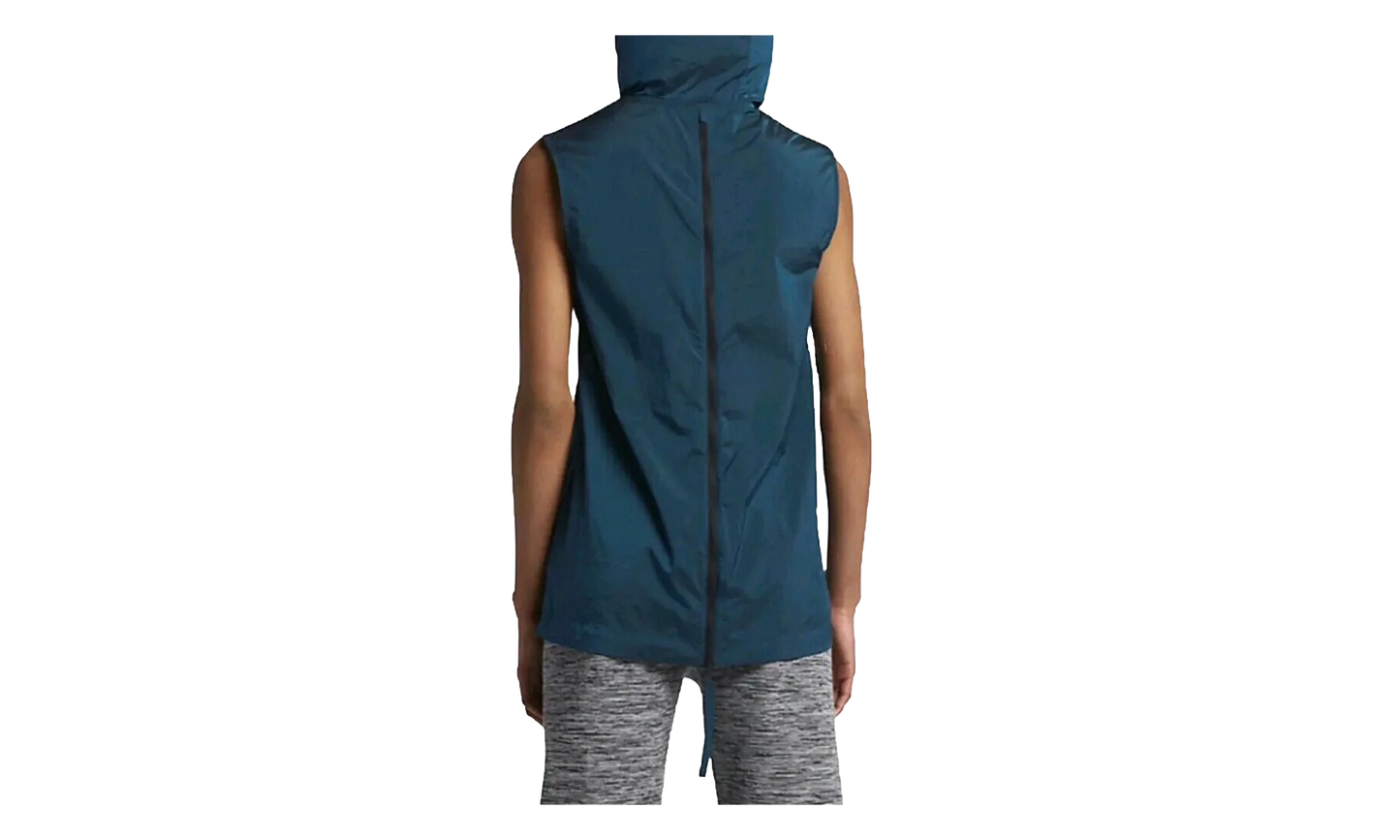 Sportswear Tech Hypermesh Sleeveless Hooded Vest WMNS "Navy" 833464 457