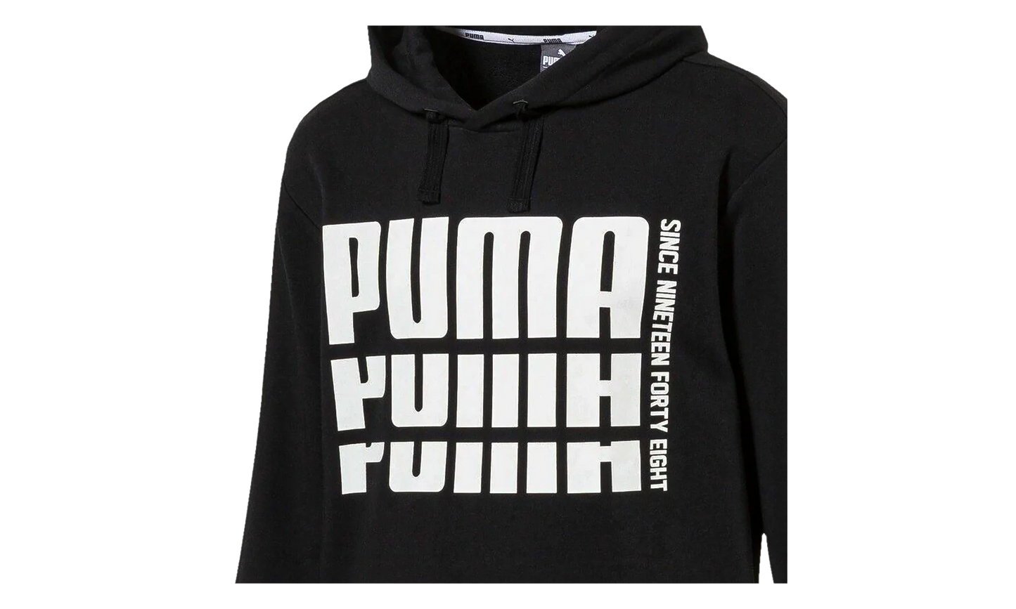 Rebel Bold Hoodie "Black" 853390 01
