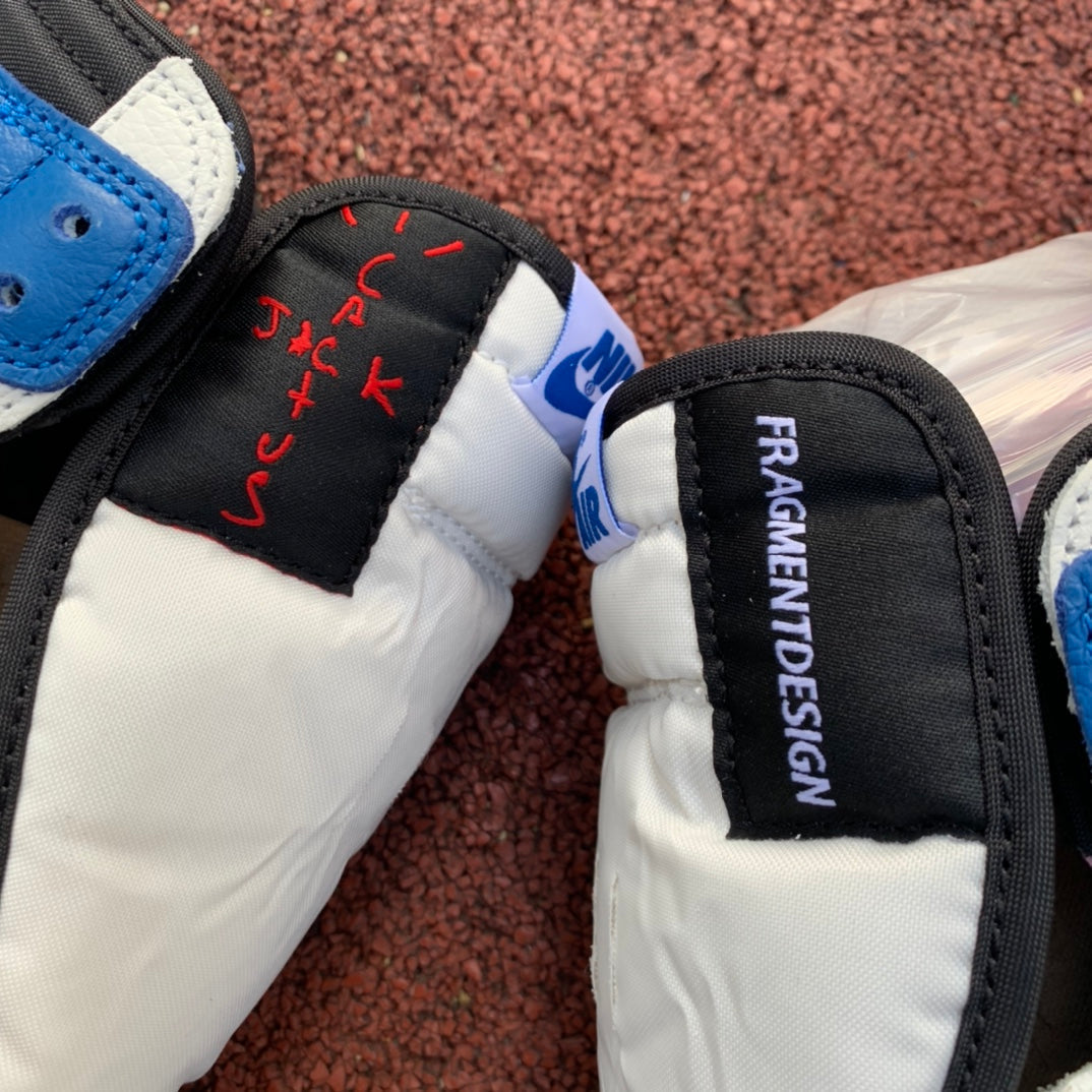 1 Travis Scott Fragment Military Blue