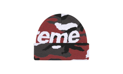 Camo Big Logo Beanie "FW25 - Red Camo" SU26858