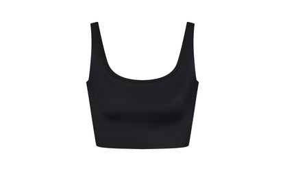 SHINE SCOOP NECK BRA TOP "Nike - Obsidian" SKM053
