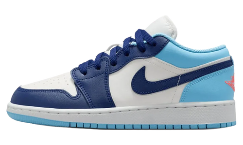 Air Jordan 1 Low GS "Sail Blue Chill" 553560 149