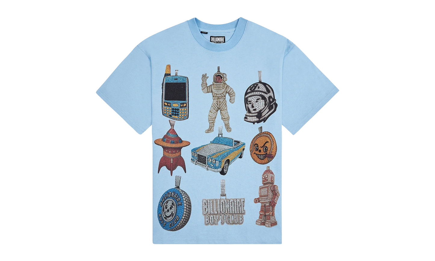 Icy Graphic T-Shirt "Blue Bell" 861 2315 BLUE