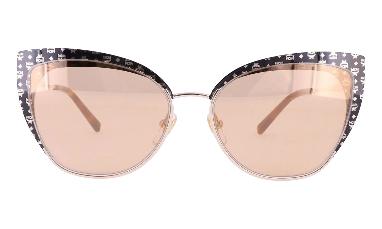 Cat Eye Sunglasses "Gold Mirror" MCM144S-734