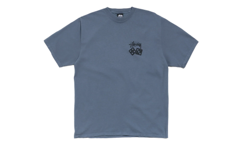 Dice Pigment Dyed Tee "Navy" STUS381