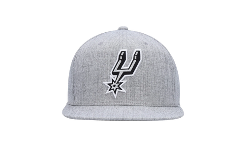 NBA Team Heather 2.0 Snapback Cap "San Antonio Spurs - Grey Heather" HHSS3272 SASYYPPPGYHT