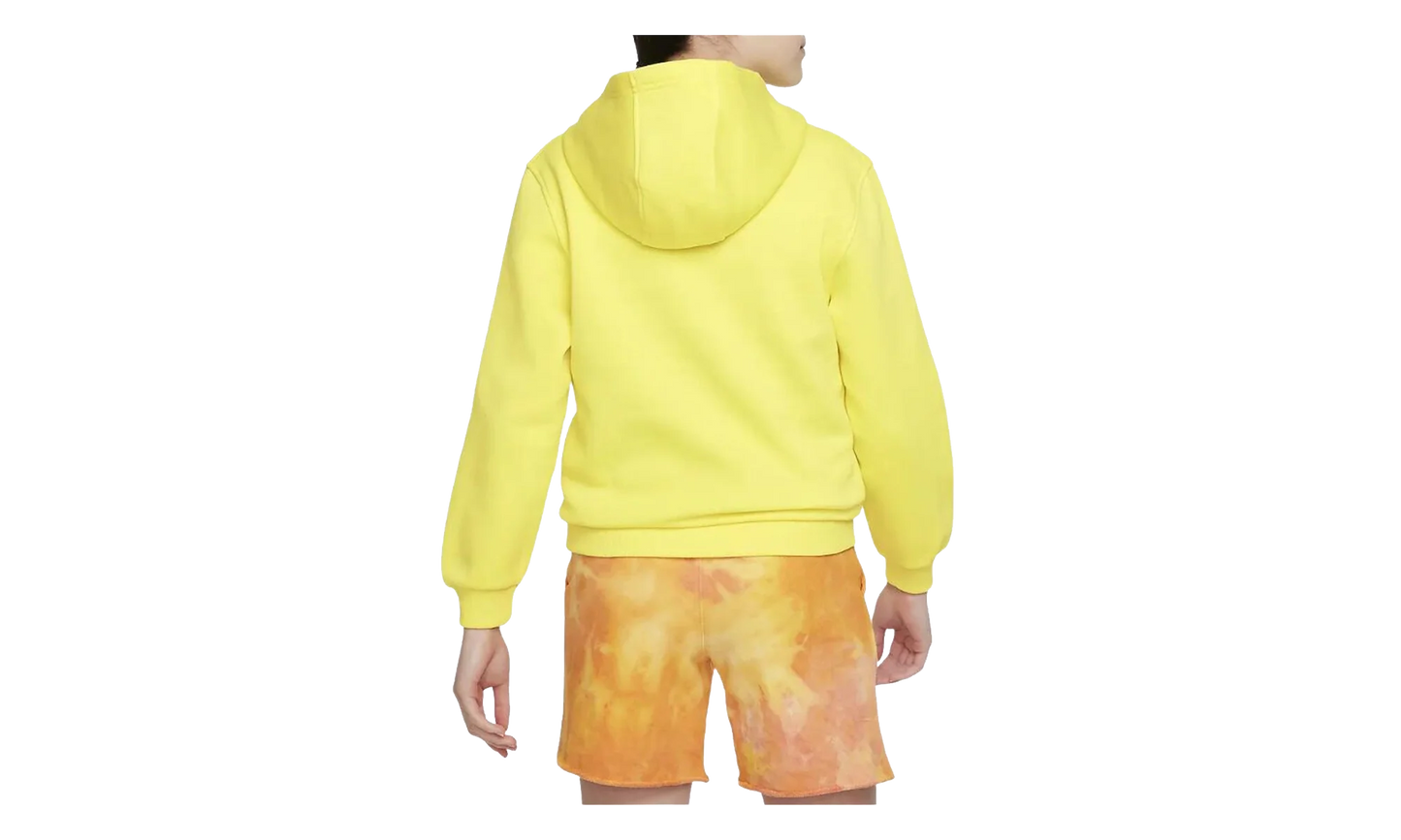 Sportswear Club Fleece Hoodie GS "Opti Yellow / White" FD2988 731