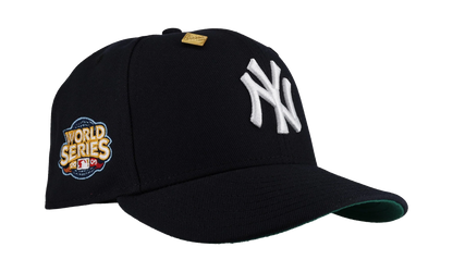 59FIFTY New York Yankees 2009 World Series Classic Fitted Hat "Navy / Green - Visor" NE293