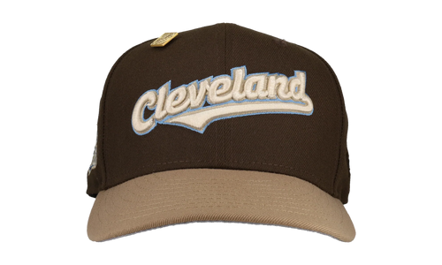 59FIFTY Cleveland Indians 1995 Champions Fitted Hat "Walnut / Tan" 123451300785