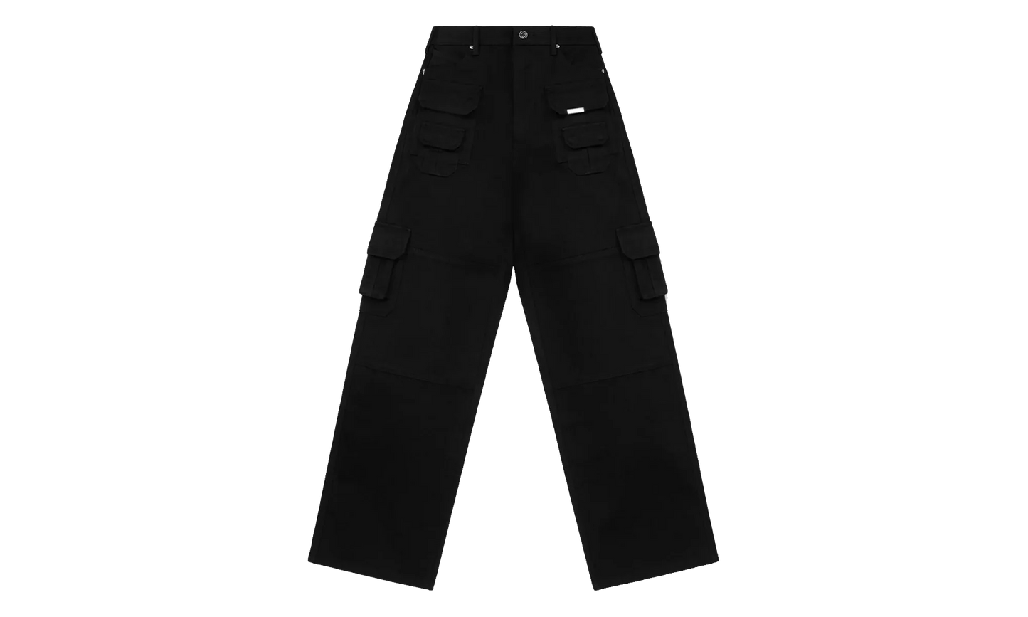 Roman Denim Cargo Pants "Black" MF24D836 B1280BBLCK