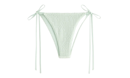 Tova Monogram Towel Tie Bottom "Green" khw070108 4008