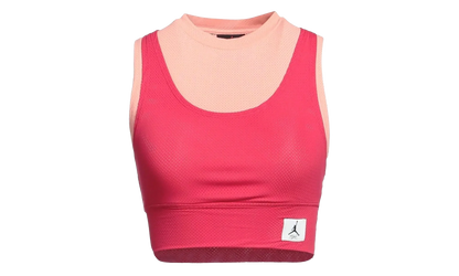 Air Jordan Essentials Crop Top WMNS "Mystic Hibiscus / Light Madder Root" DN0602 614