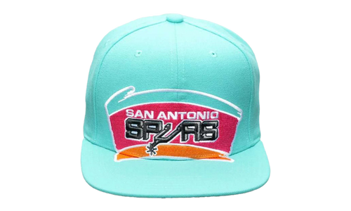 NBA Hardwood Classics XL Logo Snapback Cap "San Antonio Spurs - Teal" HS9762 SASTEAL
