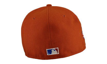 59FIFTY New York Yankees 2008 World Series Fitted Hat "Burnt Orange / Metallic" 123451299941