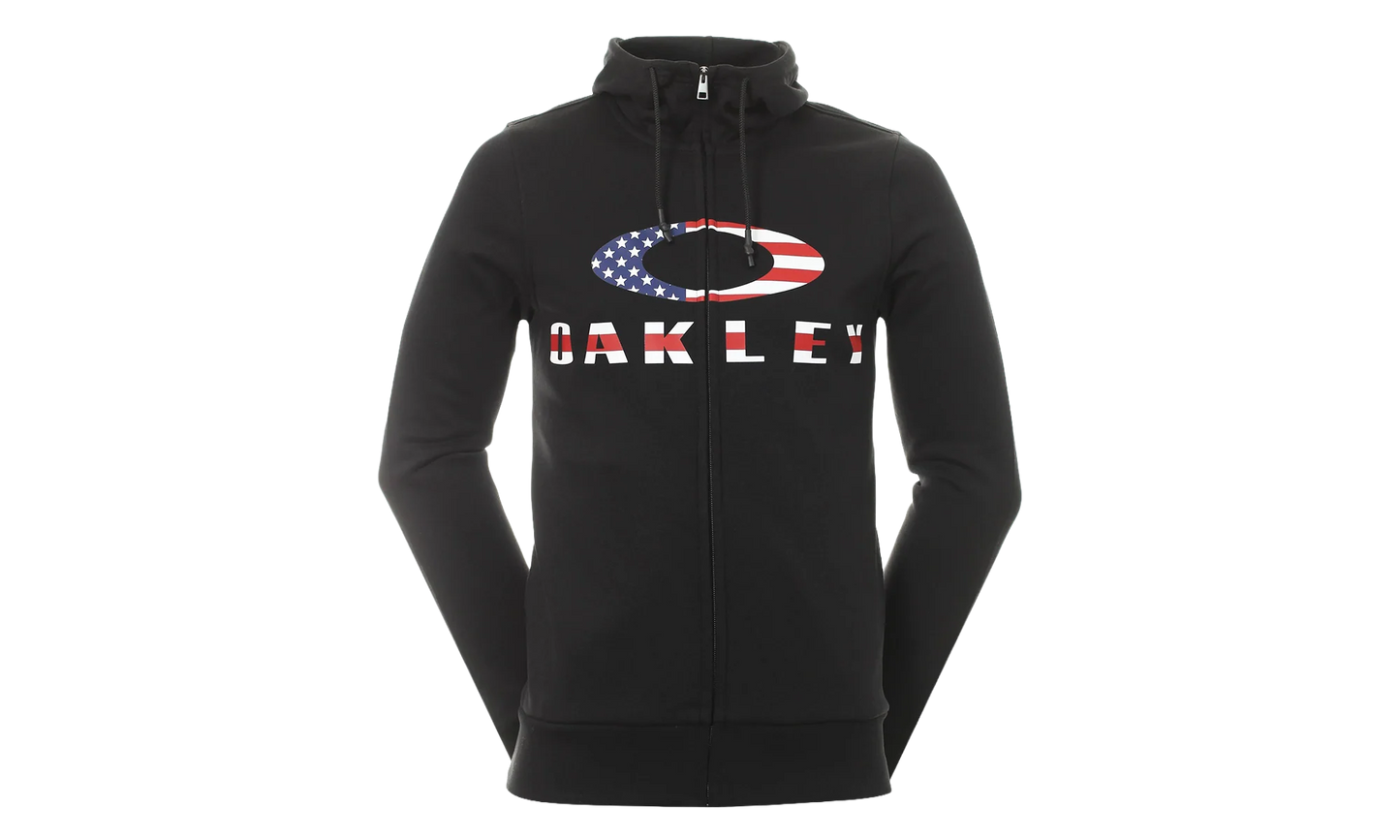 Bark Full Zip Hoodie "Black / American Flag" 461643 01V