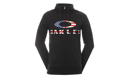 Bark Full Zip Hoodie "Black / American Flag" 461643 01V