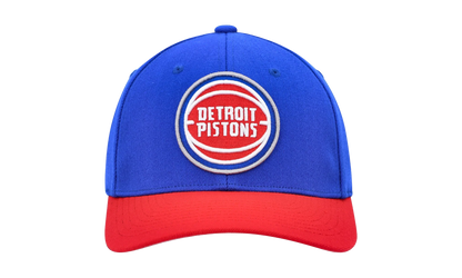 NBA Team 2 Tone 2.0 Stretch Snapback Cap "Detroit Pistons - Royal / Red" HHSS3265 DPIYYPPPRYRD