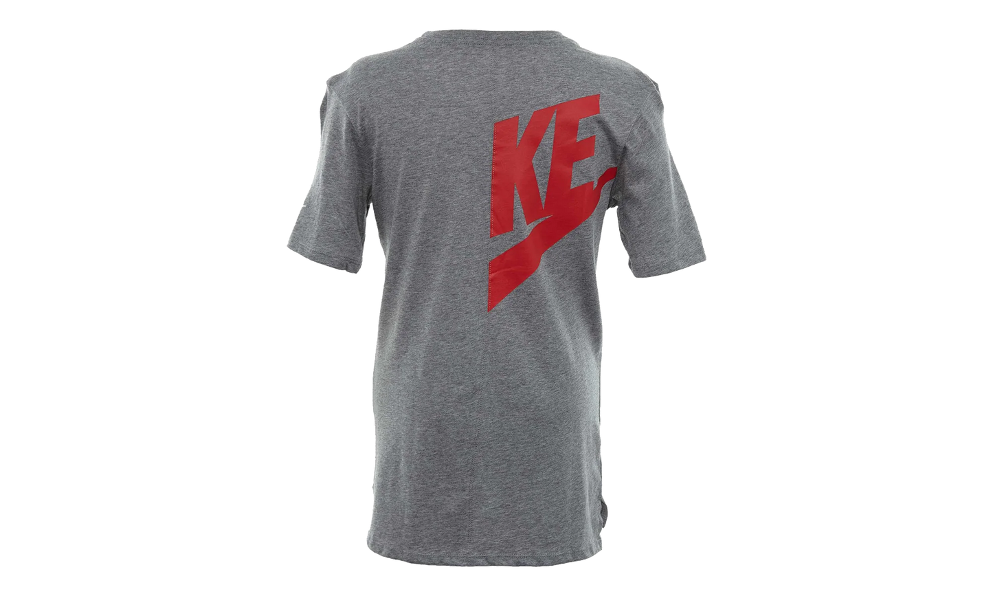 Sportswear T-shirt GS "Carbon Heather / Red" 923662 091