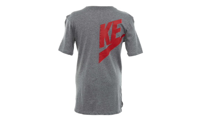 Sportswear T-shirt GS "Carbon Heather / Red" 923662 091