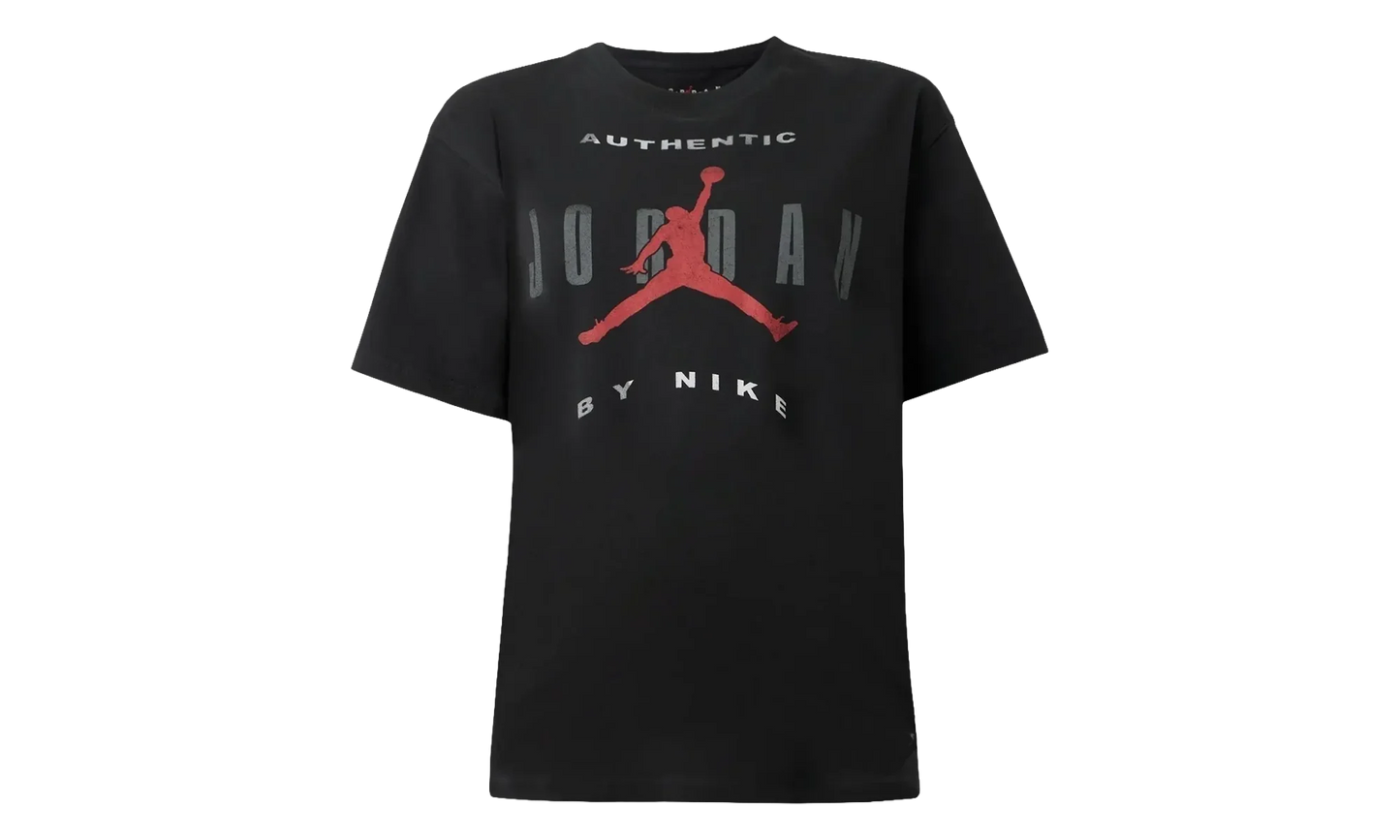 Jordan Graphic T-Shirt WMNS "Black / Iron Grey / University Red" IB9943 010