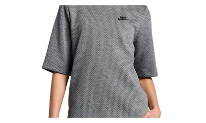 Sportswear Tech Fleece Top WMNS "Carbon Heather / Black" 833450 091
