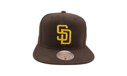 MLB League Patch Snapback Cap "San Diego Padres - Brown" HHSS6745 SDPYYPPPBROW