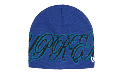 New Era Cursive Beanie "SS26 - Blue" SU27254