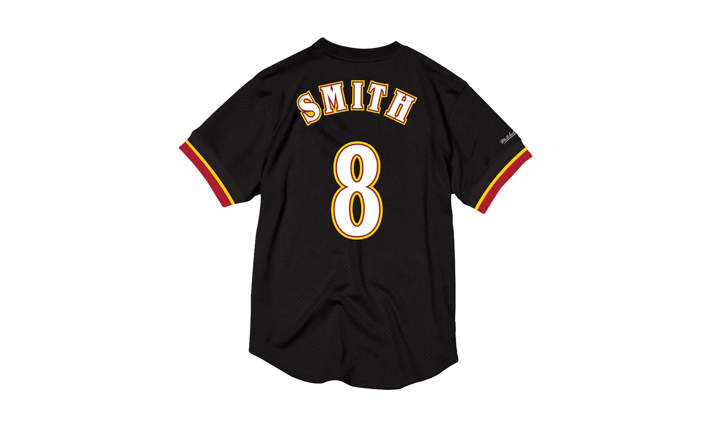 NBA Steve Smith Name & Number Mesh Crewneck "Atlanta Hawks - Black" BA84WX AHA K CCO