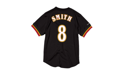 NBA Steve Smith Name & Number Mesh Crewneck "Atlanta Hawks - Black" BA84WX AHA K CCO