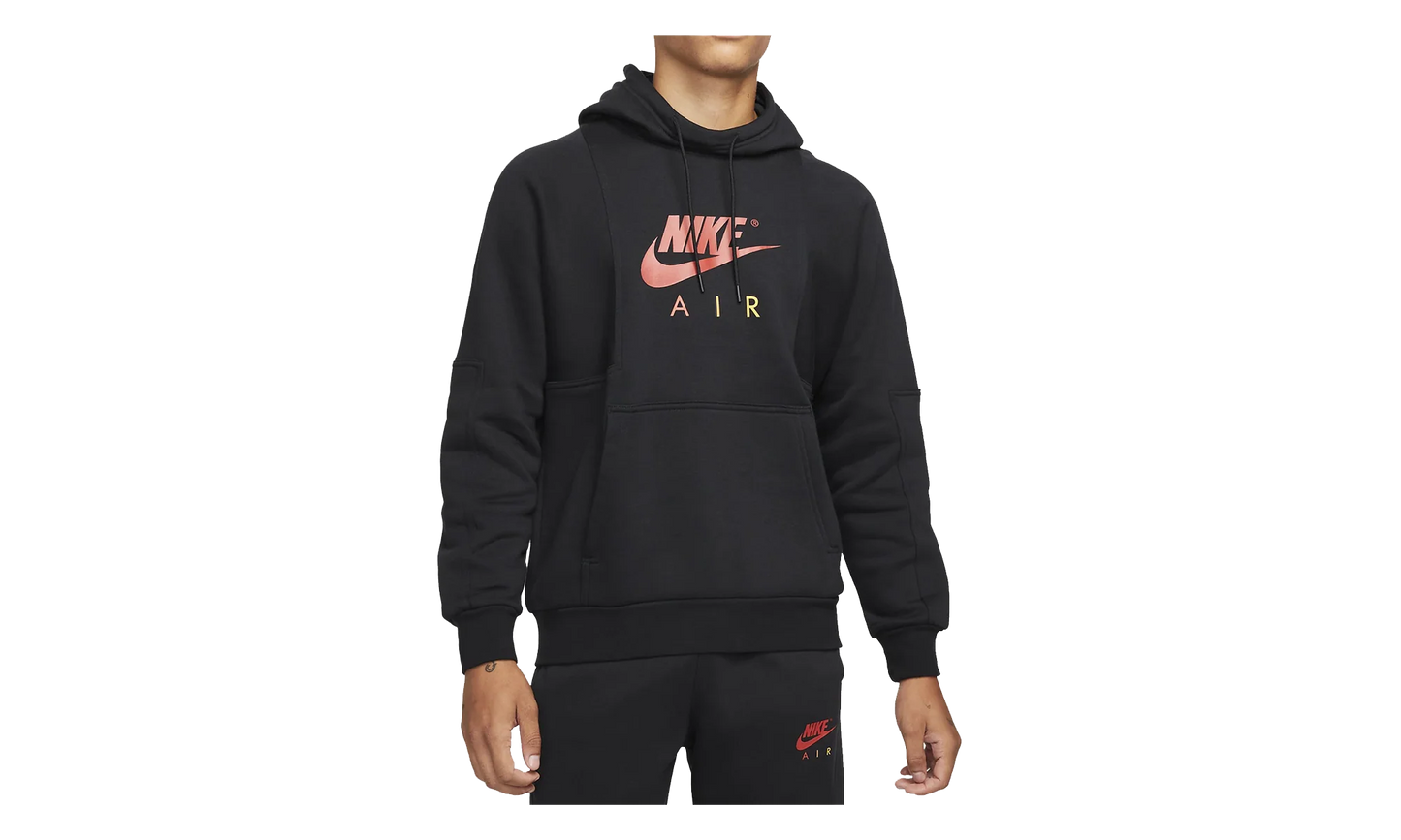 Sportswear Fleece Hoodie "Black / Mystic Red" DD6383 013