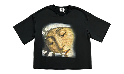 Love Saint Cropped Crewneck Tee "Black" OSTG SAISAIN NJKA
