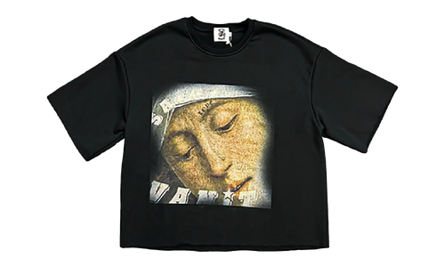 Love Saint Cropped Crewneck Tee "Black" OSTG SAISAIN NJKA