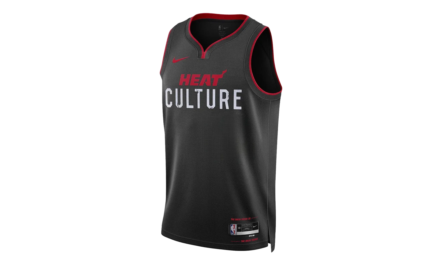 NBA Miami Heat City Edition Swingman Jersey 23 "Black" DX8538 010