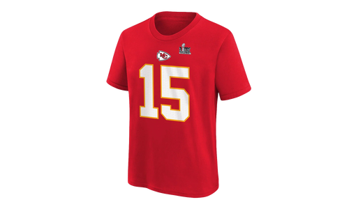Player Name & Number Tee GS "Patrick Mahomes Chiefs Super Bowl LIX" 9Z1B7NFPRECHIP