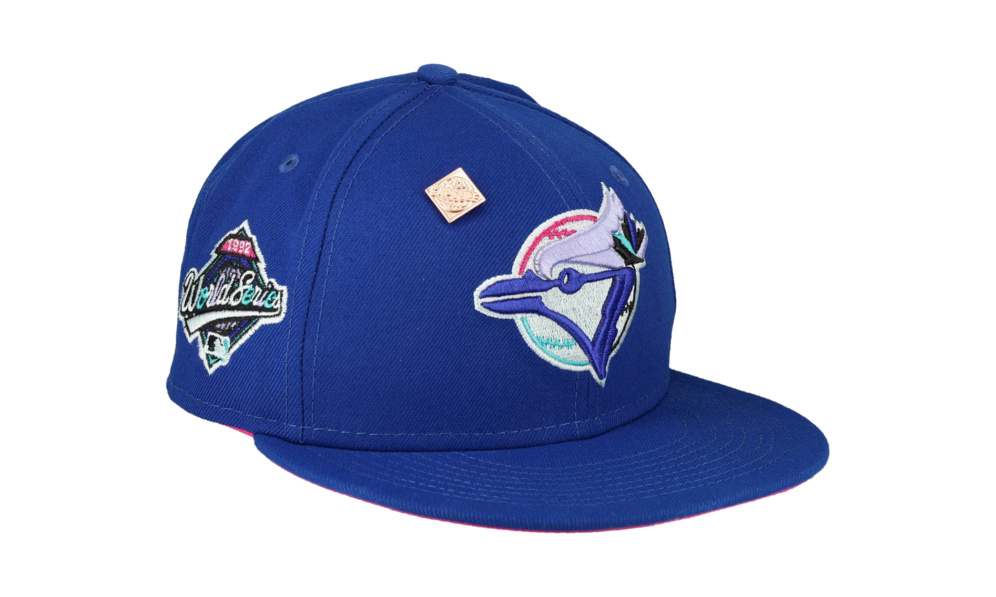 59FIFTY Toronto Blue Jays 1992 World Series Fitted Hat "Polar Lights" NE400