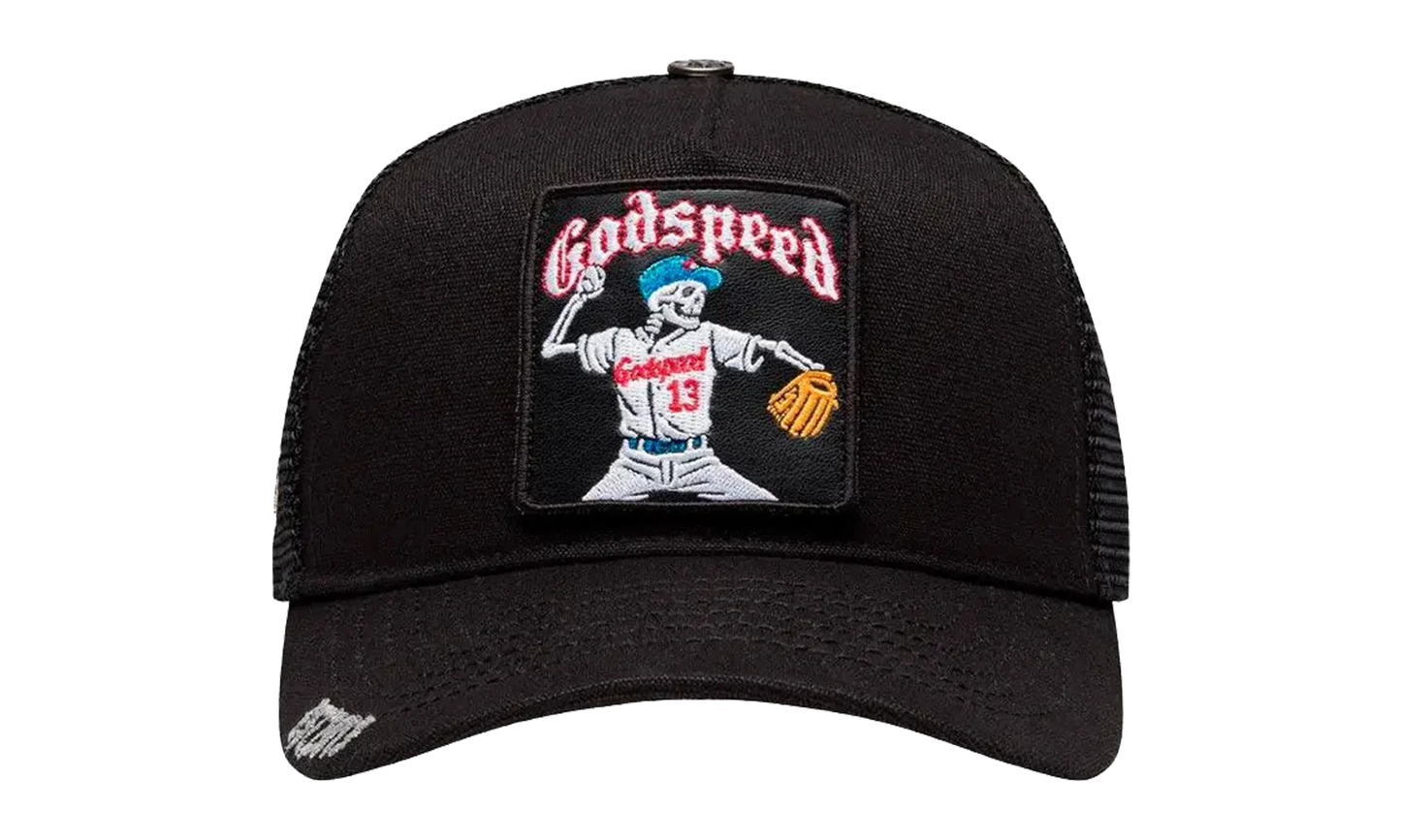 Mood Trucker Hat II "Black Interchangeable Patches" GS193