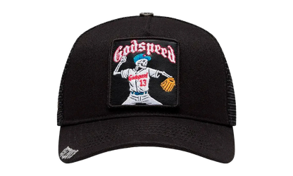 Mood Trucker Hat II "Black Interchangeable Patches" GS193