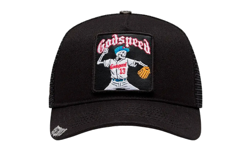 Mood Trucker Hat II "Black Interchangeable Patches" GS193