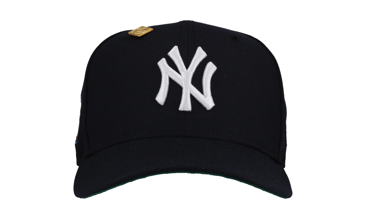 59FIFTY New York Yankees 2009 World Series Classic Fitted Hat "Navy / Green - Visor" NE293