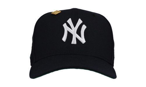 59FIFTY New York Yankees 2009 World Series Classic Fitted Hat "Navy / Green - Visor" NE293