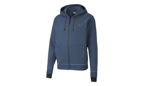 Scuderia Ferrari HOODED SWEAT JACKET "Blue" 596119 05