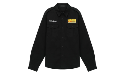Lionel Embroidered Shirt "Black" MF23W666 T1880BKMEC