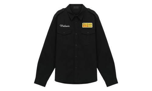 Lionel Embroidered Shirt "Black" MF23W666 T1880BKMEC