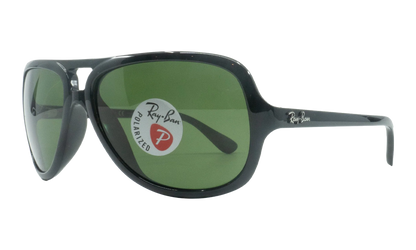 Aviator Polarized Sunglasses "Black" RB4162-601-2P_59