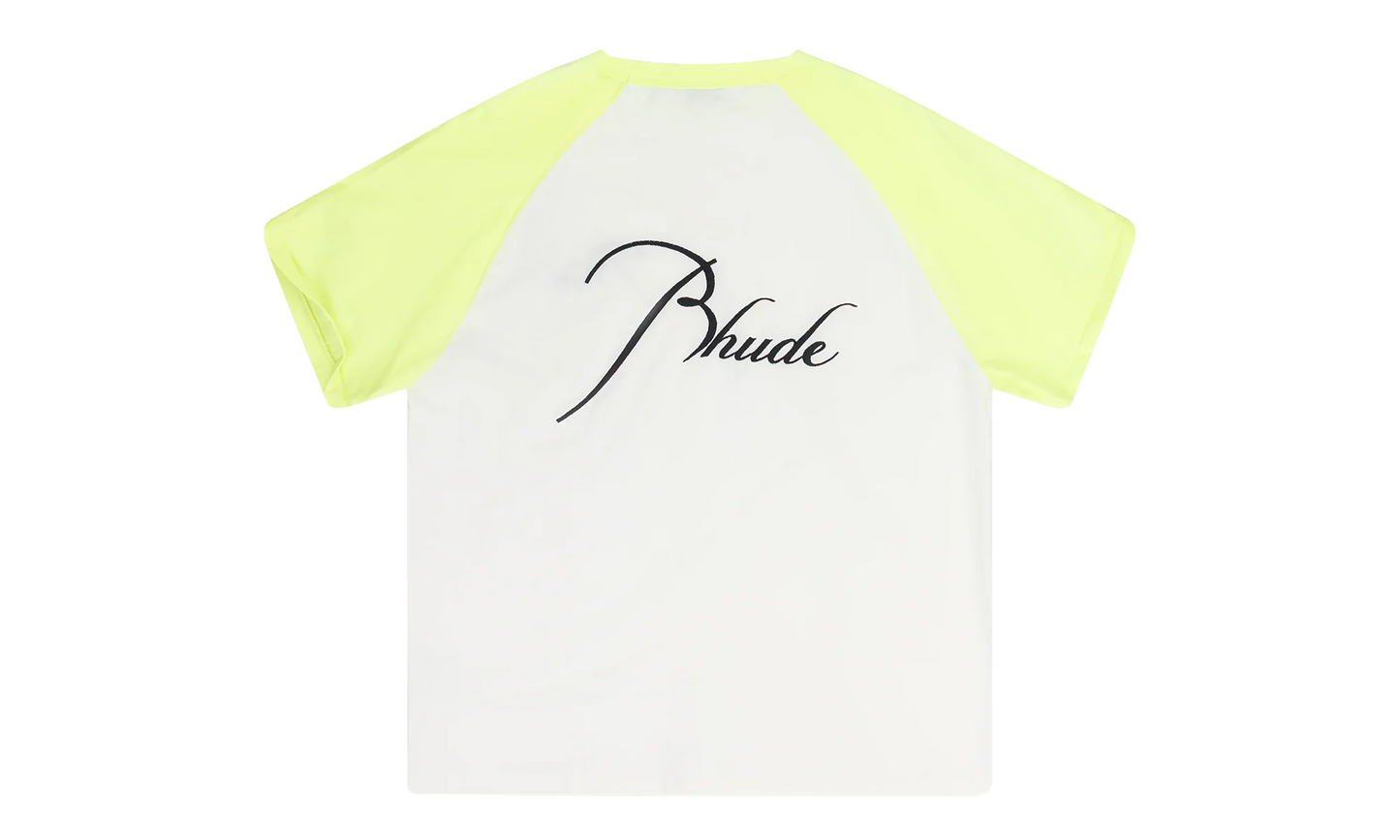 Raglan T-Shirt "White / Neon" RHDMTPS0130 WHT