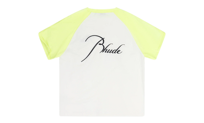 Raglan T-Shirt "White / Neon" RHDMTPS0130 WHT