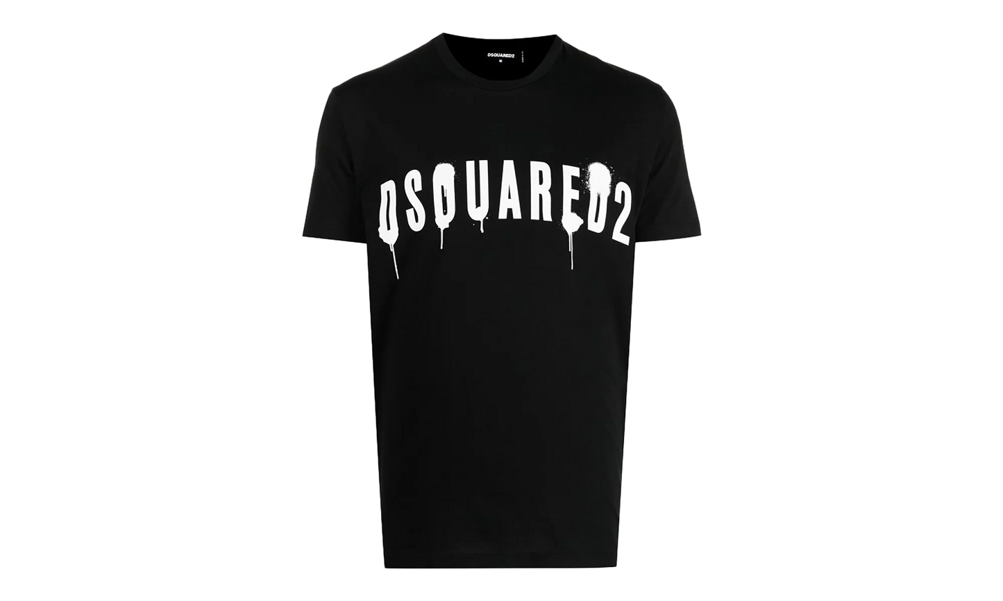 Spray Logo T-shirt "Black" S71GD1282S22427900
