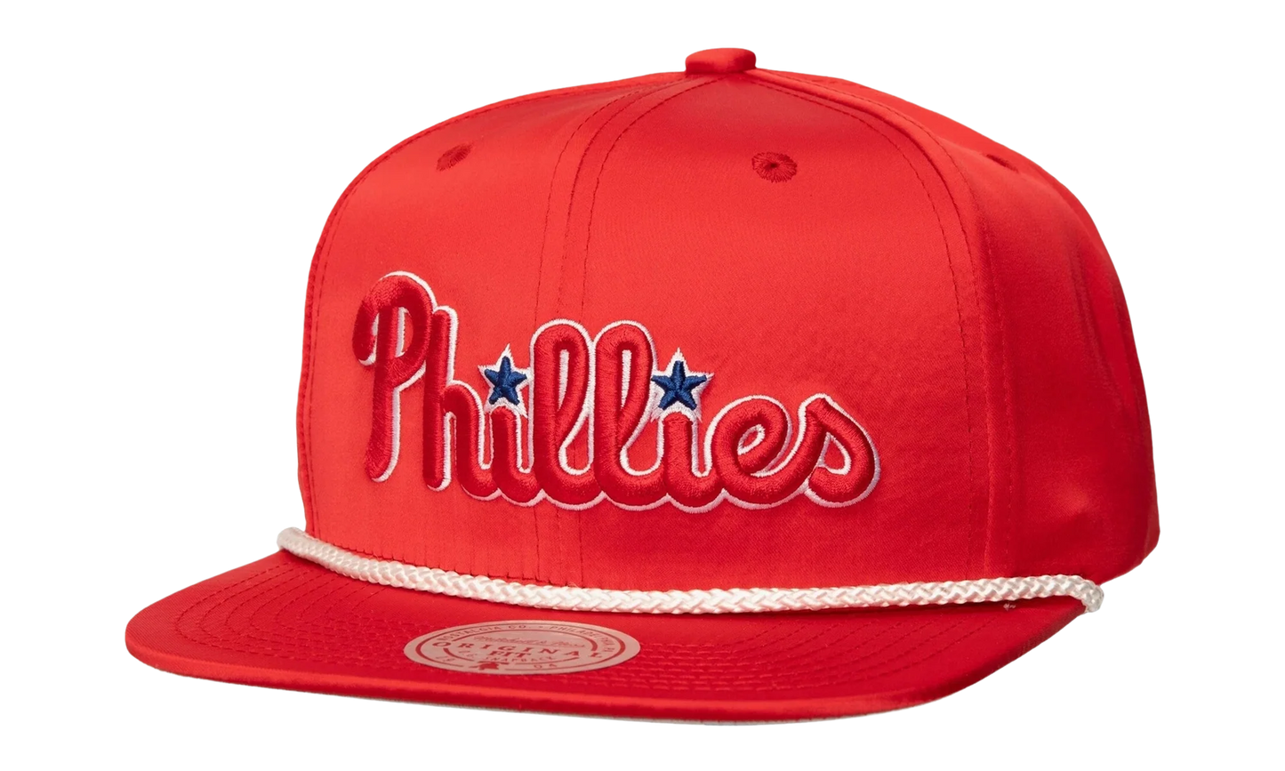 MLB Satin Dreams Snapback Cap "Philadelphia Phillies - Red" HS9388 PPHRED1