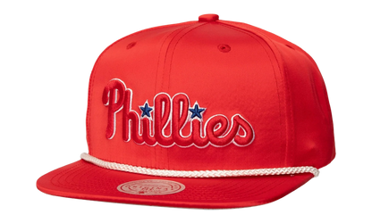 MLB Satin Dreams Snapback Cap "Philadelphia Phillies - Red" HS9388 PPHRED1